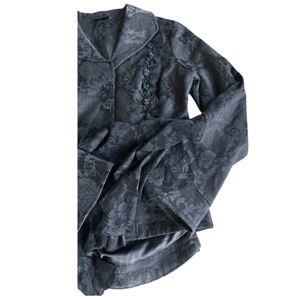 Neo-Romantic Gothic Gilded Steampunk-Living Dead Souls Jacket -M - Picture 7 of 17